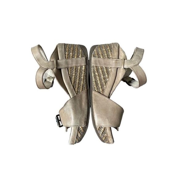 Bussola Formentera Frida Platform Sandal Taupe size 40 US 8 - Picture 11 of 13